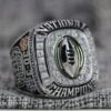 Celebrity Style Clemson Tigers College Football Cotton ACC Champions Bowl Men’s Ring (2018) In 925 Silver