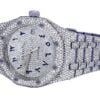 Luxurious Series 37 MM Audemars Piguet Royal Oak White Plated Diamond Men’s Watch | Luxury Diamond Watch For Men | Fully Iced Out Men’s Watch