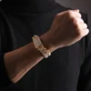 Miami Cuban Link Bracelet Iced Out Plated Bracelet For Men | Hip Hop Style Men’s Bracelets