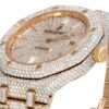 Classic Edition 41 MM Audemars Piguet Royal Oak Rose Gold Plated Diamond Men’s Watch | Luxury Diamond Watch For Men | Fully Iced Out Men’s Watch