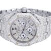Special Edition 39 MM Audemars Piguet Royal Oak White Plated Diamond Men’s Watch | Luxury Diamond Watch For Men | Fully Iced Out Men’s Watch