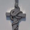 Iced Out Cross Christian Charm Twisted Snake Cross Pendant For Men