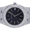 35MM Ladies Audemars Piguet S.Steel Black Dial Diamond Watch | Luxury Diamond Watch For Men | Fully Iced Out Men’s Watch