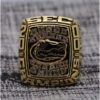 One Of Kind Elegant Florida Gators College Football SEC Championship Men’s Ring (2000) In 925 Silver