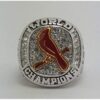 Exclusive St. Louis Cardinals World Series Men’s Bright Polish Collection Ring (2011) In 925 Silver