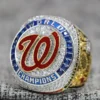 Premium Series Washington Nationals World Series Men’s Anniversary Collection Ring (2019) in 925 Silver
