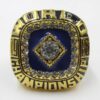 Excellent New York Mets World Series Men’s Bright Finish Wedding Collection Ring (1986) In 925 Silver
