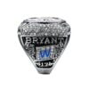 One Of Kind Dazzling Chicago Cubs World Series Men’s Bright Finish Ring (2016) In 925 Silver