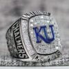 Limited Edition Kansas Jayhawks College Basketball Championship Men’s high Finish Ring (2008) In 925 Silver