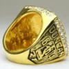 Impressive San Antonio Spurs NBA Championship Limited Edition Men’s Wedding Ring (2007) In 925 Silver