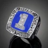 Amazing Duke University Blue Devils College Basketball Championship Men’s Collection Ring (1992) in 925 Silver