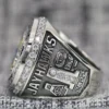 Delicate Kansas Jawhawks College Basketball National Championship Bright Finish Men’s Collection Ring (2022) In 925 Silver