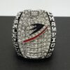 Wonderful Anaheim Ducks Stanley Cup World Champions Men’s Bright Polish Ring (2007) In 925 Silver