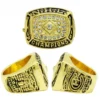 Vintage Celebrity Style Montreal Canadiens Stanley Cup champions Men’s Ring (1978) In 925 Silver