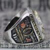 Premium Series Clemson Tigers College Football National Championship Men’s Bright Finish Ring (2018) In 925 Silver