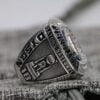 One Of Kind Dazzling Florida Gators College Baseball National Championship Men’s Wedding Ring (2017) In 925 Silver