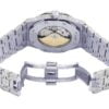 Luxury Diamond Watch For Men | 41MM Men’s Audemars Piguet Royal Oak Steel, Silver Diamond Watch | Fully Iced Out Men’s Watch