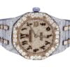 Fully Iced Out Men’s Classic Wristwatch | 41MM Audemars Piguet Royal Oak Steel Diamond Men’s Watch | Luxury Diamond Watch For Men