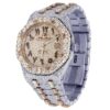 Fully Iced Out Men’s Classic Wristwatch | 41MM Audemars Piguet Royal Oak Steel Diamond Men’s Watch | Luxury Diamond Watch For Men