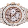 Audemars Piguet Yellow Gold Royal Oak 41MM Diamond Watch | AP Luxury Diamond Watch For Men | Fully Iced Out Men’s Watch