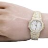 Patek Philippe Nautilus 3800/001 with White Diamond Wristwatch For Women | Fully Iced Out Women’s Classic Wristwatch | Luxury Diamond Watch For Women