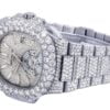 Classic Series Patek Philippe White Plated White Diamond Men’s Watch | Luxury Diamond Watch For Men | Fully Iced Out Men’s Watch