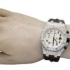 Luxury Diamond Watch For Men | Offshore Safari 42MM Audemars Piguet Royal Oak Diamond Wristwatch For Men | Fully Iced Out Men’s Classic Wristwatch