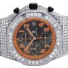 Men’s 42 MM Volcano Audemars Piguet Royal Oak Offshore Diamond Watch For Men | Luxury Diamond Watch For Men | Fully Iced Out Men’s Classic Wristwatch