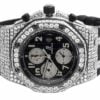 Men’s 42 MM Audemars Piguet Royal Oak Offshore Stainless Steel diamond Dial Wristwatch | Luxury Diamond Watch For Men | Fully Iced Out Men’s Classic Wristwatch