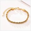Handcrafted, Trendy, and Versatile Chic 4mm Rope Bracelet | Elevate Your Style with This Fashionable Accessor