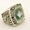 One Of Kind Dazzling Oakland Athletics World Series Championship Men’s Ring (1989) In 925 Silver