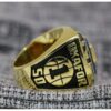 Premium Series UCONN Huskies College Basketball Championship Men’s Yellow Gold Plated Ring (2004)