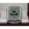 One Of Kind Dazzling Boston Celtics NBA Championship White Gold Plated Men’s Collection Ring (2008)