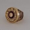 Stunning Los Angeles Lakers NBA World Championship Men’s Bright Finish Ring (1982) In 925 Silver