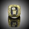 Wonderful Los Angeles Lakers NBA Championship Men’s Bright Polish Ring (1985) In 925 Silver