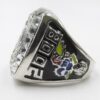 Special Edition Kansas Jayhawks College Basketball Championship Men’s Wedding Collection Ring (2008) In 925 Silver