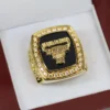 One Of Kind Dazzling Chicago Bulls NBA Championship Premium Series Men’s Yellow Gold Plated Ring (1991)