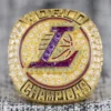 Premium Series Los Angeles Lakers NBA Championship High Finish Yellow Gold Plated Men’s Ring (2020)