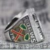 Excellent Chicago Blackhawks Hockey Stanley Cup Champions Men’s High Finish Ring (2010) In 925 Silver