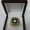 Awesome Edmonton Oilers Stanley Cup Champions Men’s Wedding Collection Yellow Gold Plated Ring (1984)