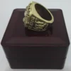 Edmonton Oilers Stanley Cup Champions Men’s Yellow Gold Plated Collection Ring (1988)