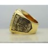 Limited Edition Pittsburgh Penguins Stanley Cup Champions Yellow Gold Plated Men’s Ring (1991)