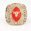 Texas Longhorn College Football National Championship Yellow Gold Plated Men’s Ring (2005)