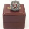 Penn State Nittany Lions College Football National Championship White Gold Plated Men’s Ring (1982)