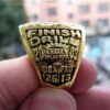 Great One Georgia Bulldogs Sugar Bowl College Football Championship Men’s Yellow Gold Plated Ring (2003)