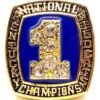 Attractive Kentucky Wildcats College Basketball Championship Men Yellow Gold Plated Ring (1996)