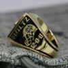 Majestics Notre Dame Fighting Irish College Football National Championship Yellow Gold Plated Men’s Ring (1988)
