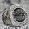 Attractive Daytona 500 Nascar Championship White Gold Plated Men High Finish Ring (2022)