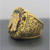 One Of Kind Dazzling New York Yankees World Series Yellow Gold Plated Men’s Wedding Collection Ring (1977)