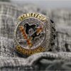Attractive Pittsburgh Penguins Stanley Cup Champions Men’s Anniversary Collection Ring (2016) In 925 Silver